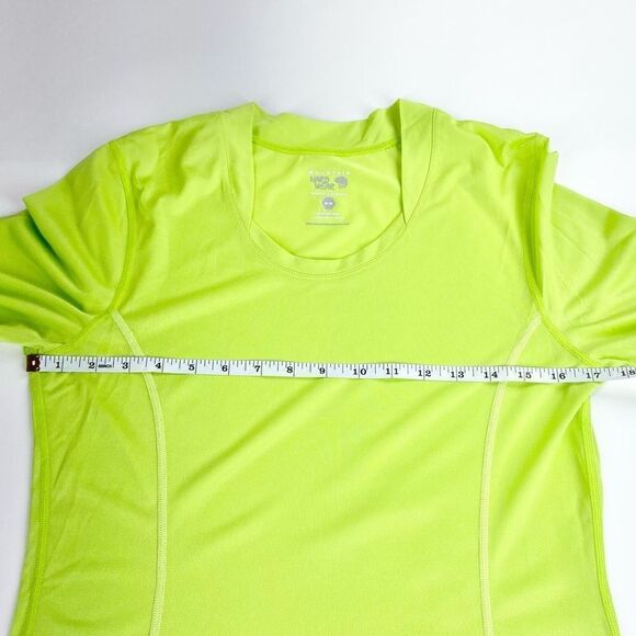 Mountain hardware bright yellow thermal base layer long sleeve tech shirt M - Picture 10 of 14